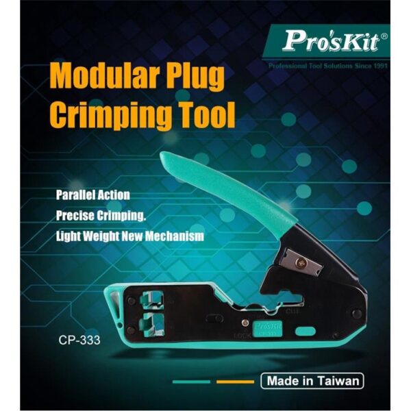 Pro'sKit CP-333 Modular Plug Crimping Tool
