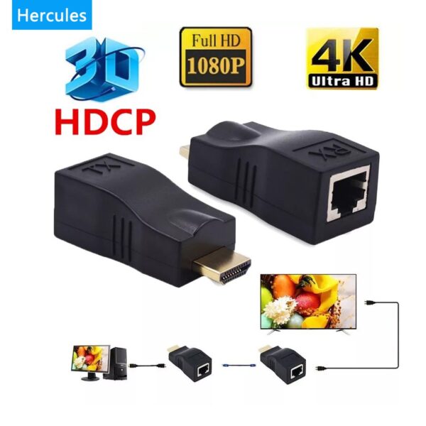 HDMI Extender by Cat5e / Cat6 Cables - Image 3