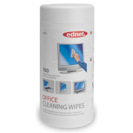 ednet Office Cleaning Wipes - 100 Pack