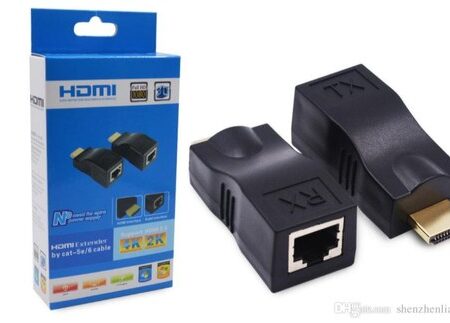 HDMI Extender by Cat5e / Cat6 Cables